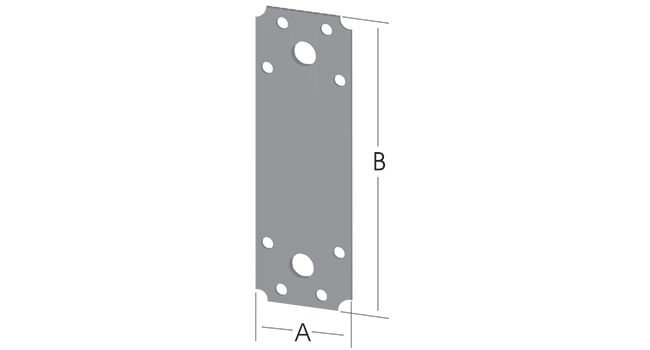 Düz Gönye 45x100