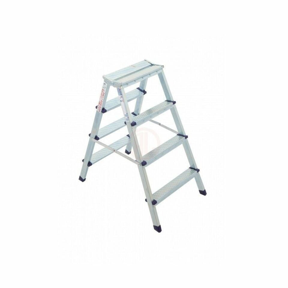 Saraylı 1204 Çift Taraflı Metal Merdiven 4+4