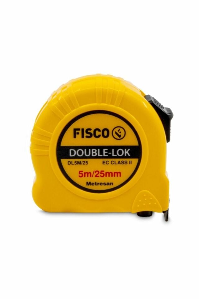 Fisko Şerit Metre Double-Lok 5x25mt