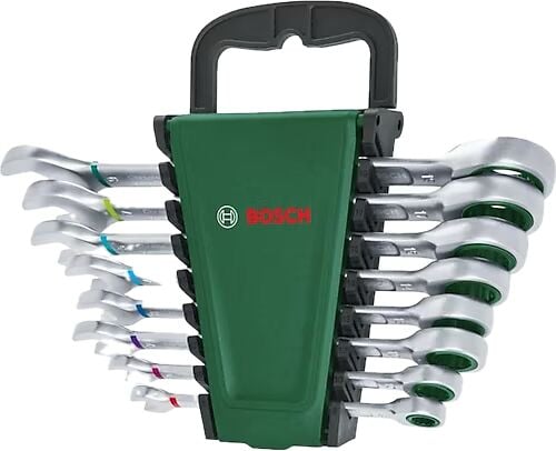 Bosch Cırcır Kombine Anahtar Seti 8 Parça
