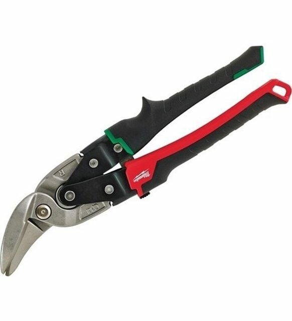 MİLWAUKEE 4020 Yeşil  Kaportacı Makası 260mm (Sağ)