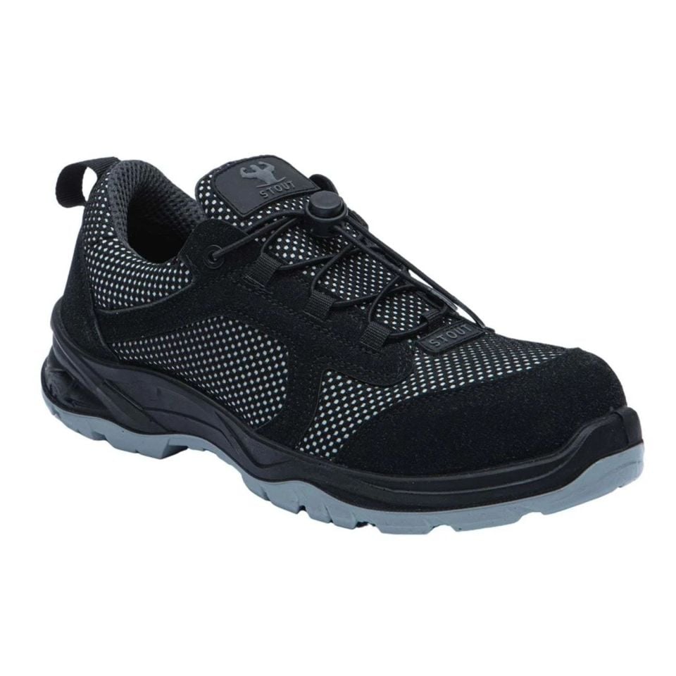 Stout ED 07 Plüton S1 İş Ayakkabısı No:48 (Siyah)