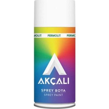 Akçalı Sprey Boya 400ml Parlak Siyah 326