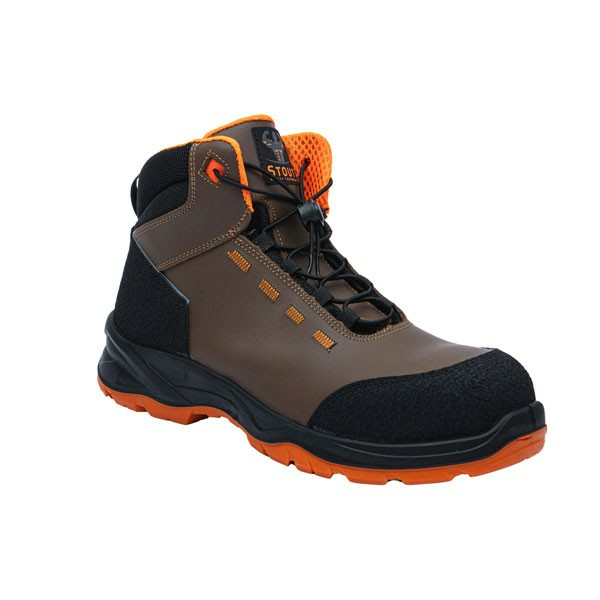 Stout EPL 5463 S3L Turuncu Deri İş Botu  No:44