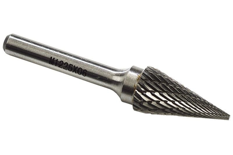 Karbür Kalıpçı M Tipi Konik Sivri Uç Freze 10mm