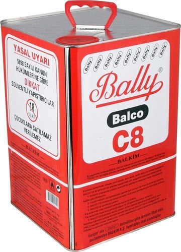 Bally C8 Yapıştırıcı 15kg Teneke Kırmızı