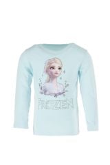 Elsa Frozen Baskılı Body Ve Tütü Etek İkili Takım-Turkuaz Renk