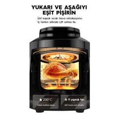 Yasomi Y85 Multi Cooker 2 Si 1 Arada Airfryer Fritöz Ve Elektrikli Düdüklü Tencere