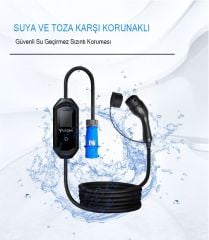 Yasomi 7kw Monofaze Taşınabilir Hızlı Şarj Istasyonu (24 Ay Garantili)