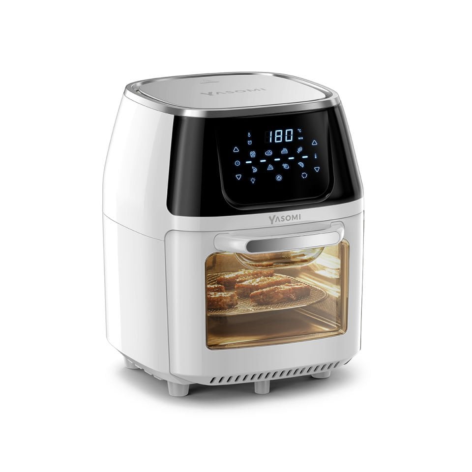 Yasomi Y88 Xxl 1500w 8 Litre Airfryer Oven Fritöz (Beyaz)