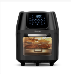 Yasomi Y88 XXL 1500W 8 Litre Airfryer Oven Fritöz (Siyah)