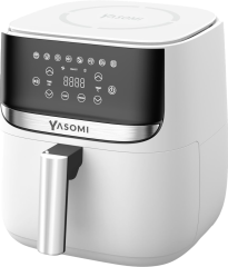 Yasomi Y55 Tartı Özellikli Beyaz 5.7l-6 Litre 1700w Airfryer Fritöz