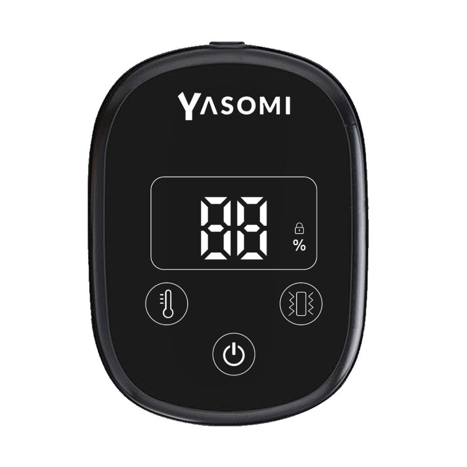 Yasomi Belmo Isıtma ve Titreşimli Dijital Ekran Şarjlı Bel Masaj Aleti