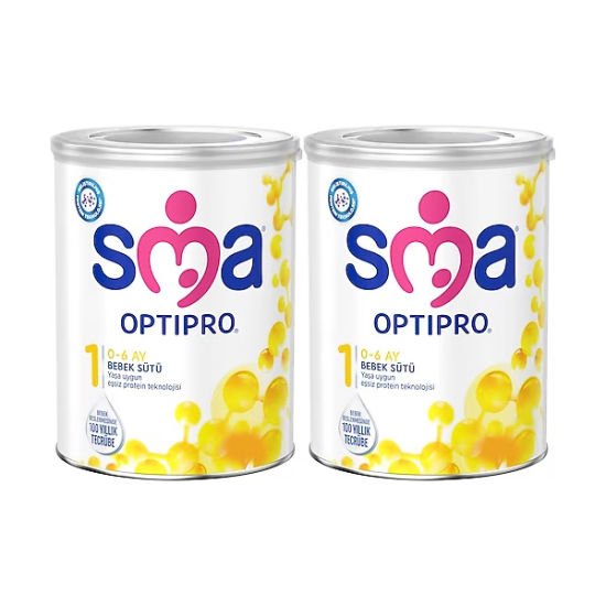 SMA Optipro 1 Devam Sütü 450 gr 2'li - (SKT: 04/2026)