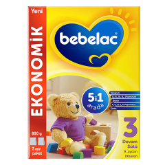 Bebelac 3 Devam Sütü 9 Ay+ 800 gr - (SKT:09/2025)