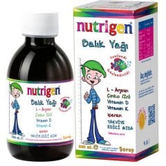 Nutrigen Balık Yağı Şurubu 200 ml - (SKT: 06/2025)