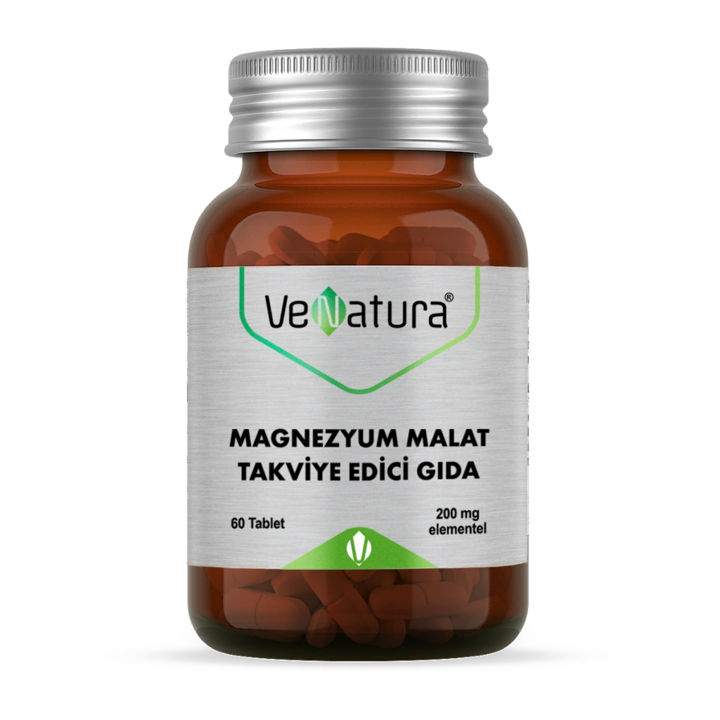 Venatura Magnezyum Malat 60 Tablet - (SKT: 07/2027)