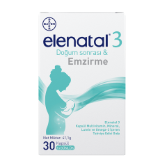 Elenatal 3 30 Kapsül - (SKT: 01/2027)