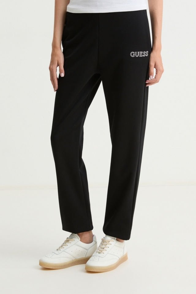 Guess Küçük Logolu Jogger Pantolon Siyah