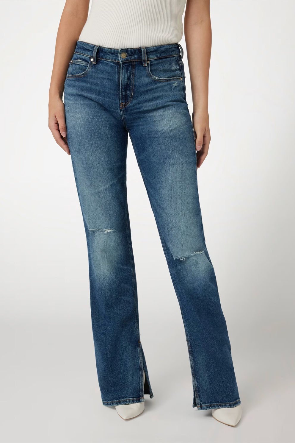 Guess Normal Bel Flare Jean Mavi