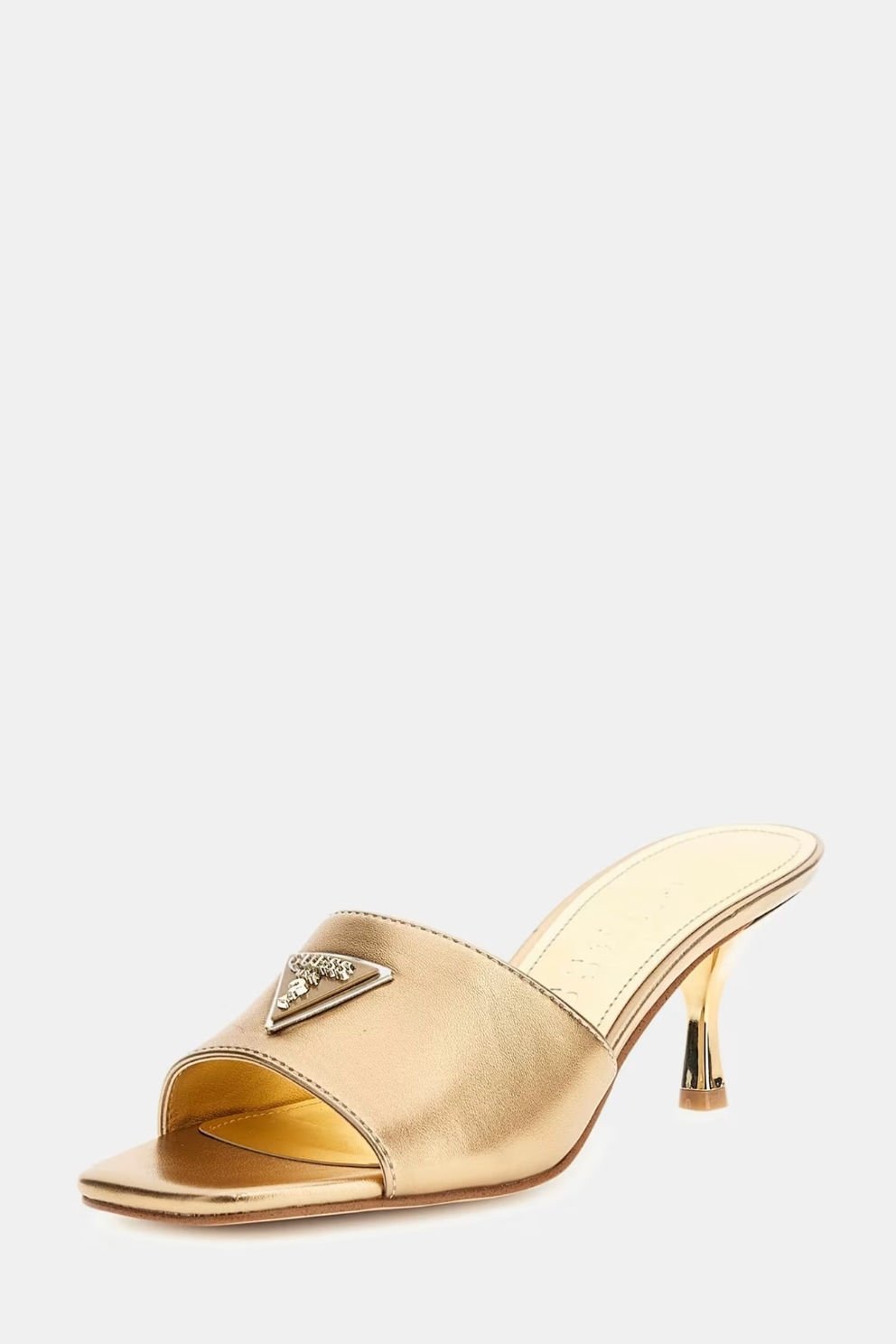Guess Lusine Lame Sandalet Bronz