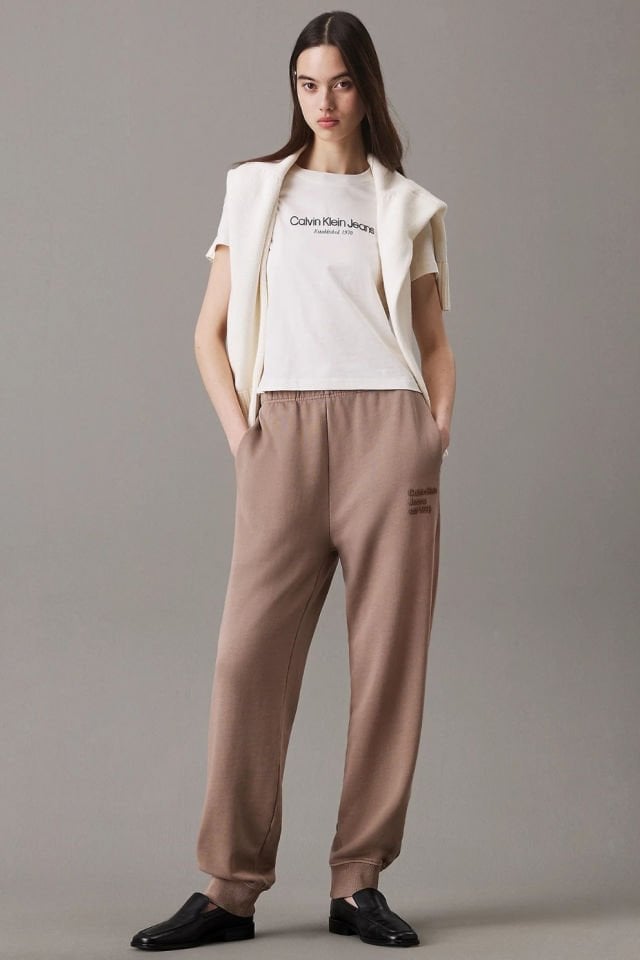 Calvin Klein  Pamuklu Havlu Jogger Pantolon