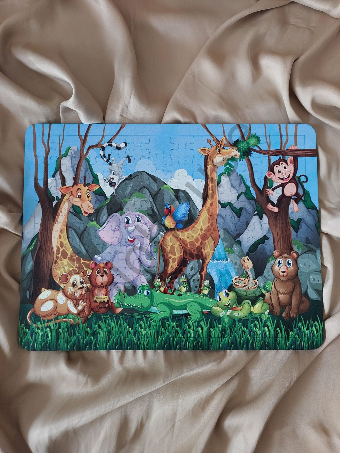 Ahşap Çocuk Puzzle