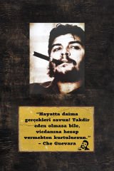 Retro Ahşap Poster