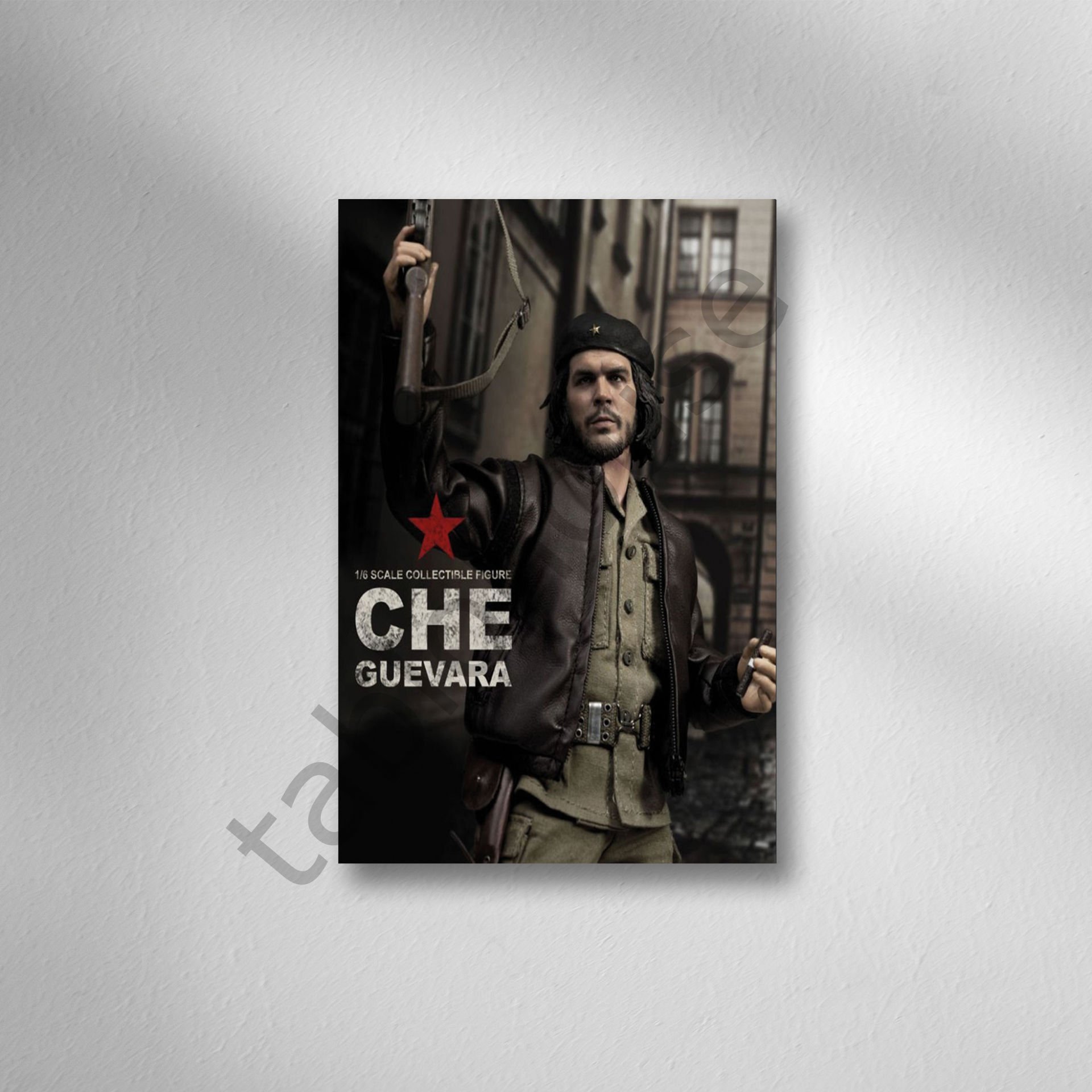 Che Guavara Retro Ahşap Poster