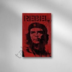 Che Guavera Retro Ahşap Poster