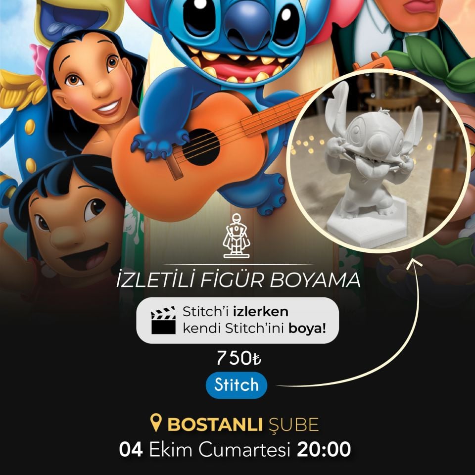 İzletili 3D Figür Boyama Workshop - Etkinlik Biletleri