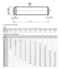 DIN 6325 DÜZ TESPİT PİMİ