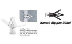 Plastik Kanatlı Alçıpan Dübeli