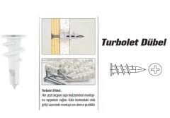 Plastik Turbolet Dübeli