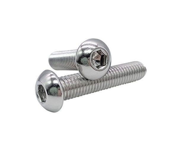 ISO 7380 A2 Paslanmaz Bonbe Başlı İmbus M12 - X 30