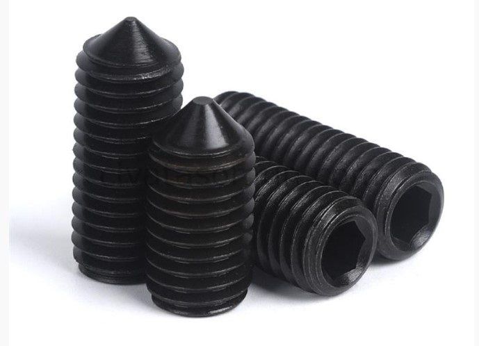 DIN 914 Sivri Uçlu Setskur M6 - X 10