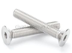DIN 7991 A2 Paslanmaz HB İmbus Civatalar M16 - X 40