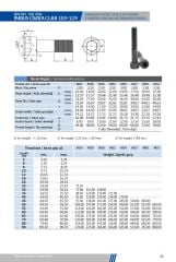 DIN 912 12,9 Kalite İmbus Civata M20 - X 60