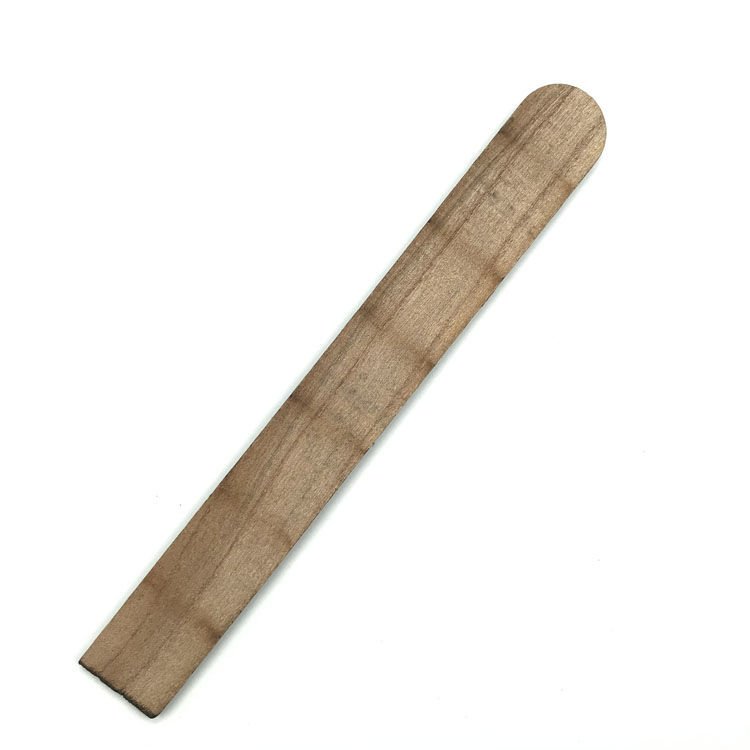 Bağlama Teknesi Arkalığı Masif Kara Ağaç Çıta Lazer Kesim