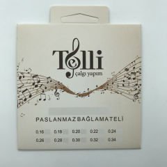 Paslanmaz Çelik 0.28 Ters Düzen Bağlama Teli