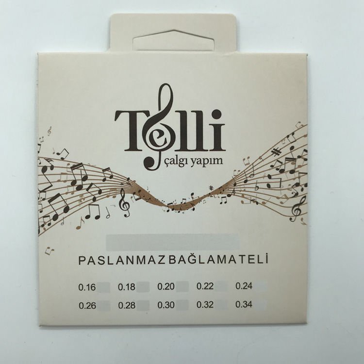 Paslanmaz Çelik 0.18 Kısa Sap Bağlama Teli