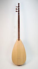 Telli Çalgı Yapım Kısa Sap Profesyonel Yaprak Dut Bağlama