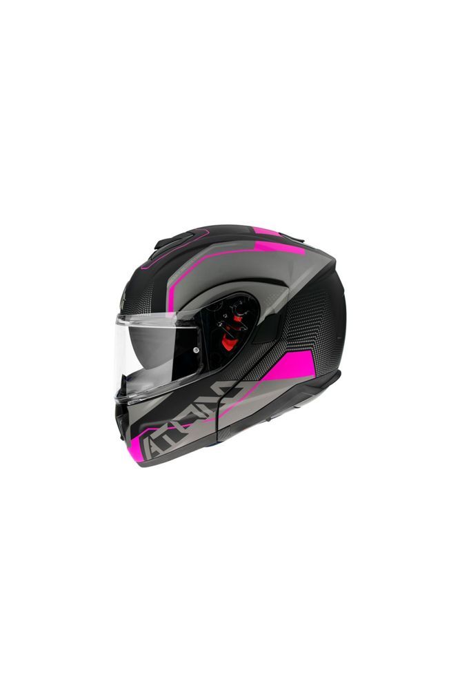 Kask Atom Sv Quark A8 Çene Açılır Kask Matt