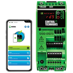 CT Nidec S100-02433-0A0000 Trifaze 0.75 kW Sürücü