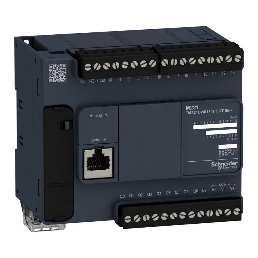 Schneider Electric TM221C24U 24 GÇ NPN Plc