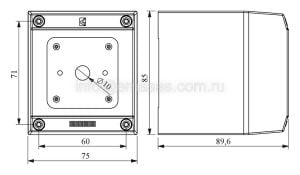 Emas PSK12E 10-25A 3-4 Gövde İçin IP65 Pako Kutusu