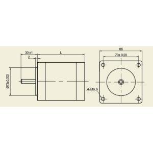 Jkon-Tek EO86-85 NEMA 34 8.5 Nm 2 Faz Step Motor