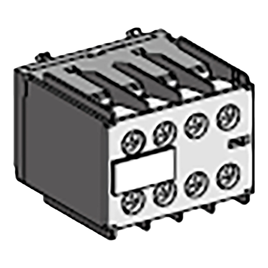 Himel HF4K22 Kontaktör Üstten Yardımcı Kontak 2NO + 2NC