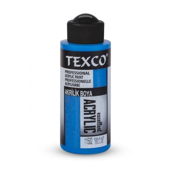 Texco Excellent Akrilik Boya 110 cc 11582 Mavi