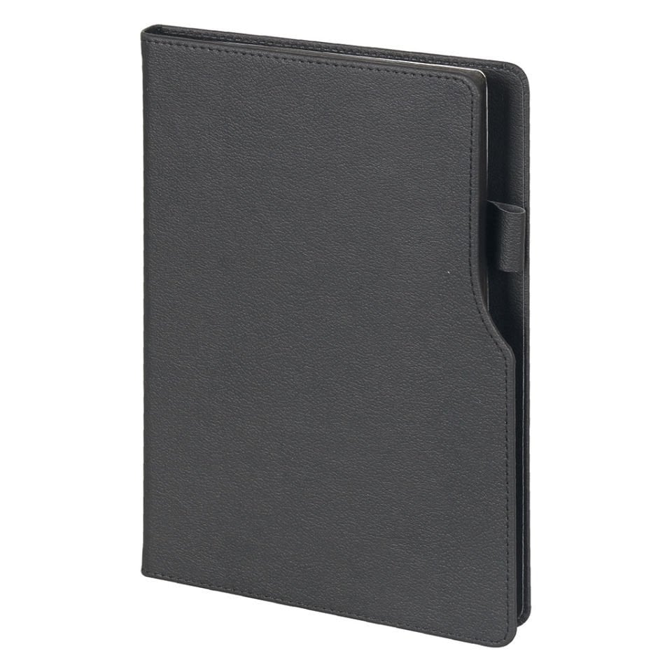 Siyah Promosyon Defter 15x21cm Logo Baskı